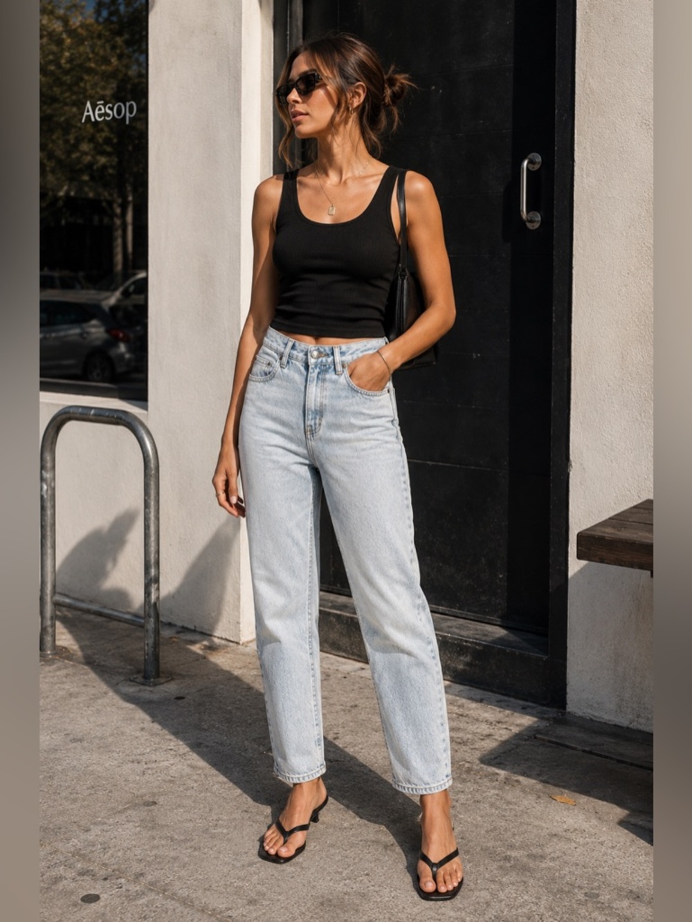 Ksubi Playback High Rise Relaxed Fit Straight Light Wash Women’s Jeans Sz 27